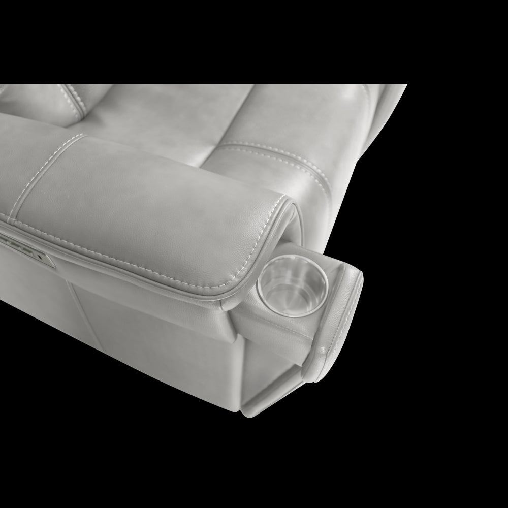 24PHL-1192 Sanibel Console Loveseat, Rainer Dove