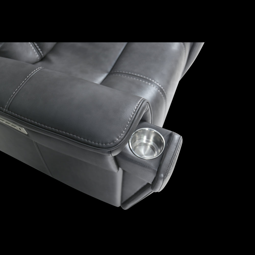 24PHL-1192 Sanibel Console Loveseat, Rainer Storm
