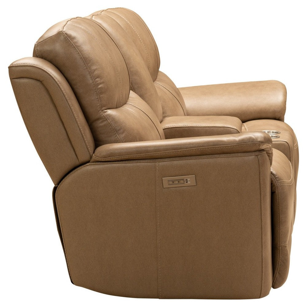 24PHL-3665 Kaden Power Reclining Console Loveseat, Elliott Taupe