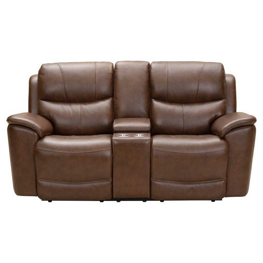 24PHL-3665 Kaden Power Reclining Console Loveseat, Jarod Brown
