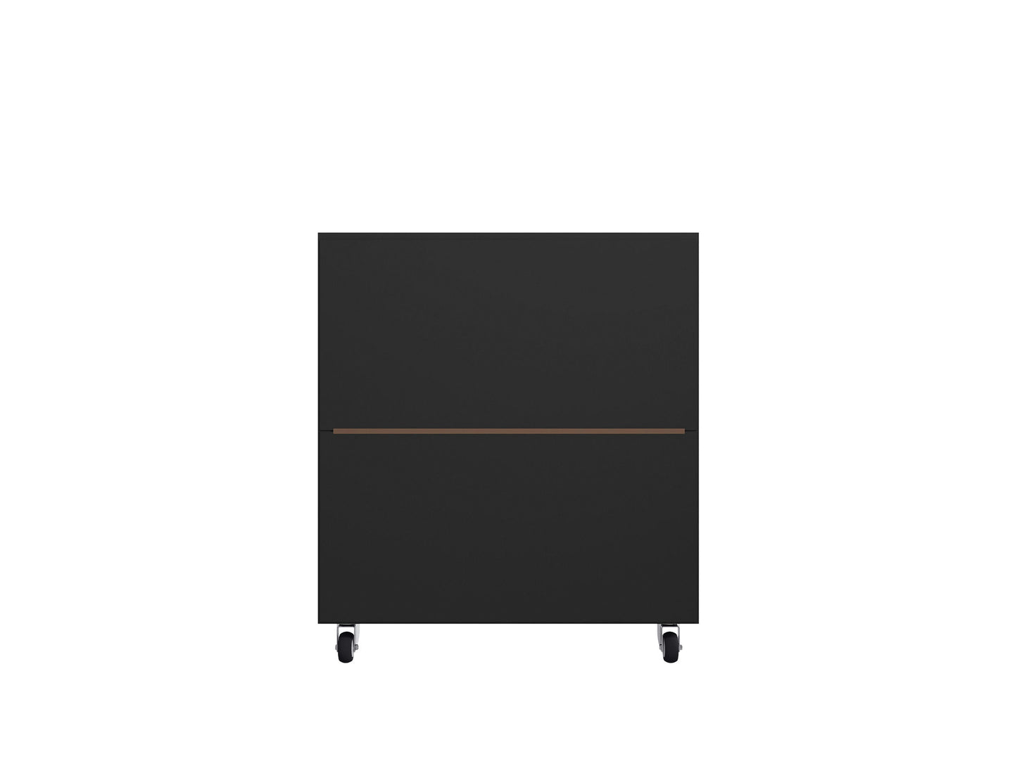 Eiffel 28.35" Mobile Garage Storage Cabinet with 1 Drawer in Yellow Gloss