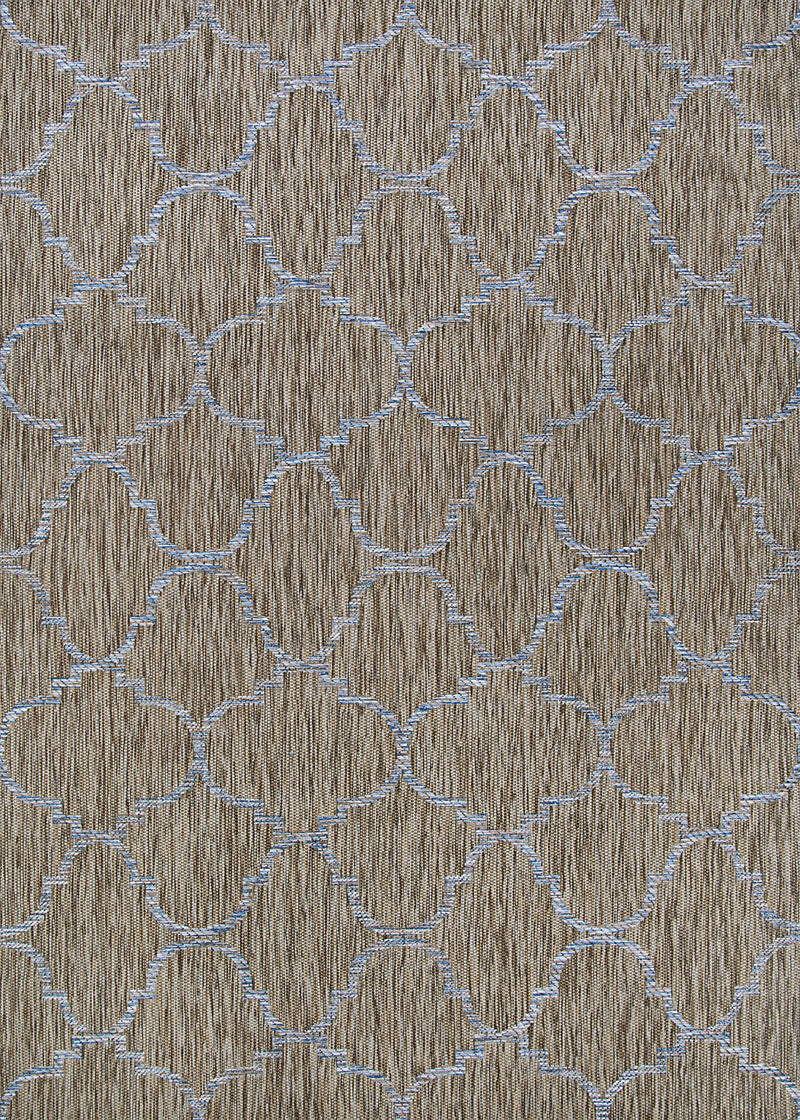 Couristan Charm Thornbury Sand-Ivory Rug 5'3" x 7'6"