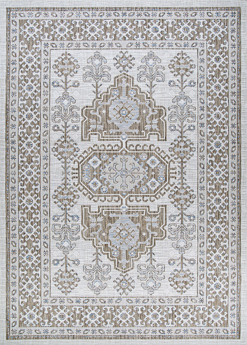 Couristan Charm Woodburn Ivory-Sand Rug 6'6" x 9'6"