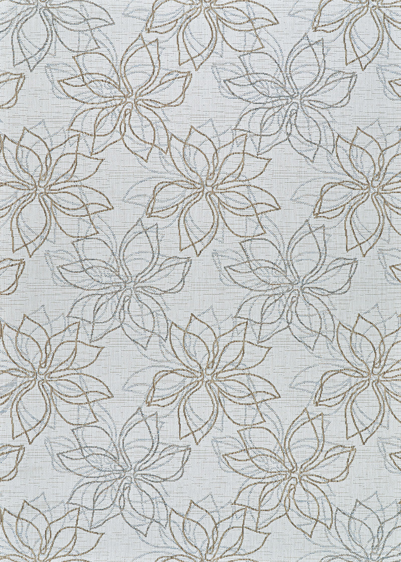 Couristan Charm Botanical Sand-Twig Rug 7'10" x 10'9"