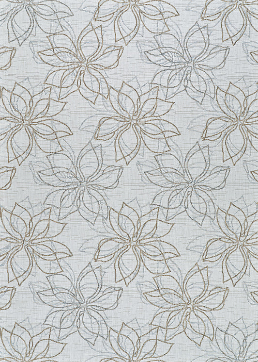 Couristan Charm Botanical Sand-Twig Rug 3'3" x 5'6"