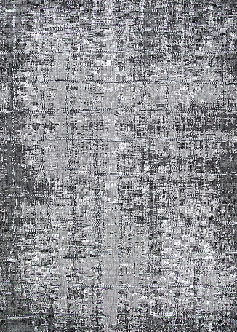 Couristan Charm Tiverton Anthracite-Light Grey Rug 6'6" x 9'6"