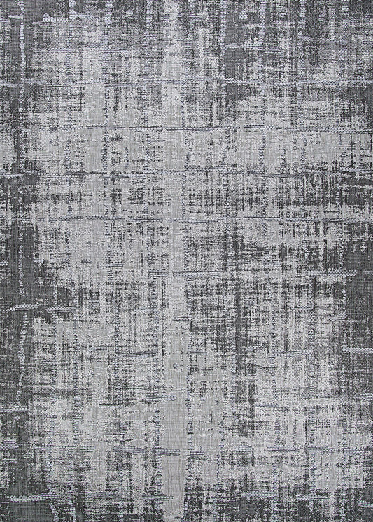 Couristan Charm Tiverton Anthracite-Light Grey Rug 6'6" x 9'6"