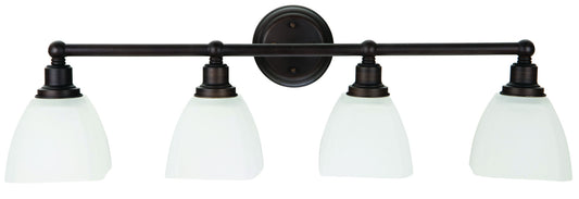Bradley 4 Light Vanity in Bronze, 26604-BZ-WG