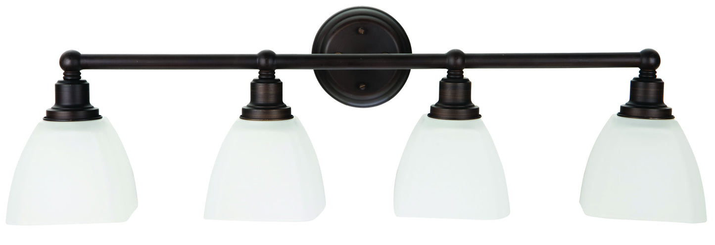 Bradley 4 Light Vanity in Bronze, 26604-BZ