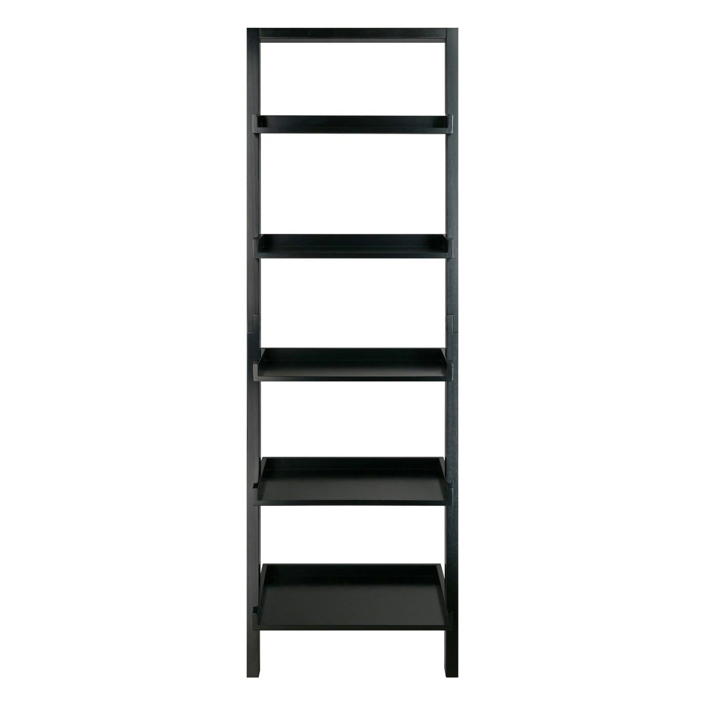 Bellamy 5-Tier Leaning Shelf, Black