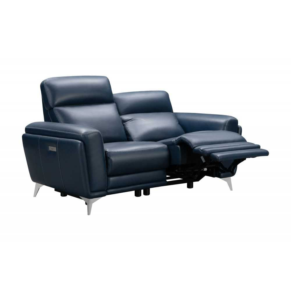 29PH-3082 Cameron Power Reclining Loveseat, Marco Navy Blue