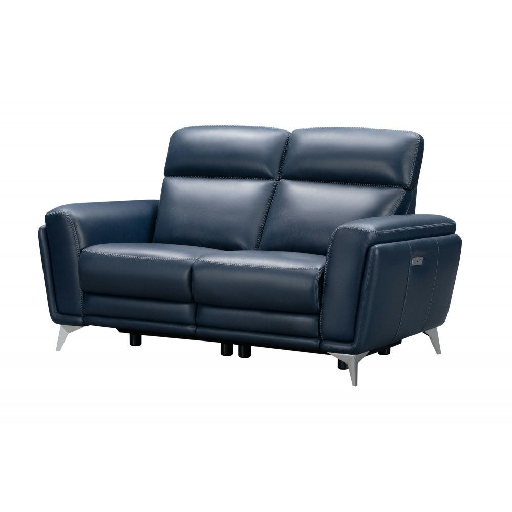29PH-3082 Cameron Power Reclining Loveseat, Marco Navy Blue