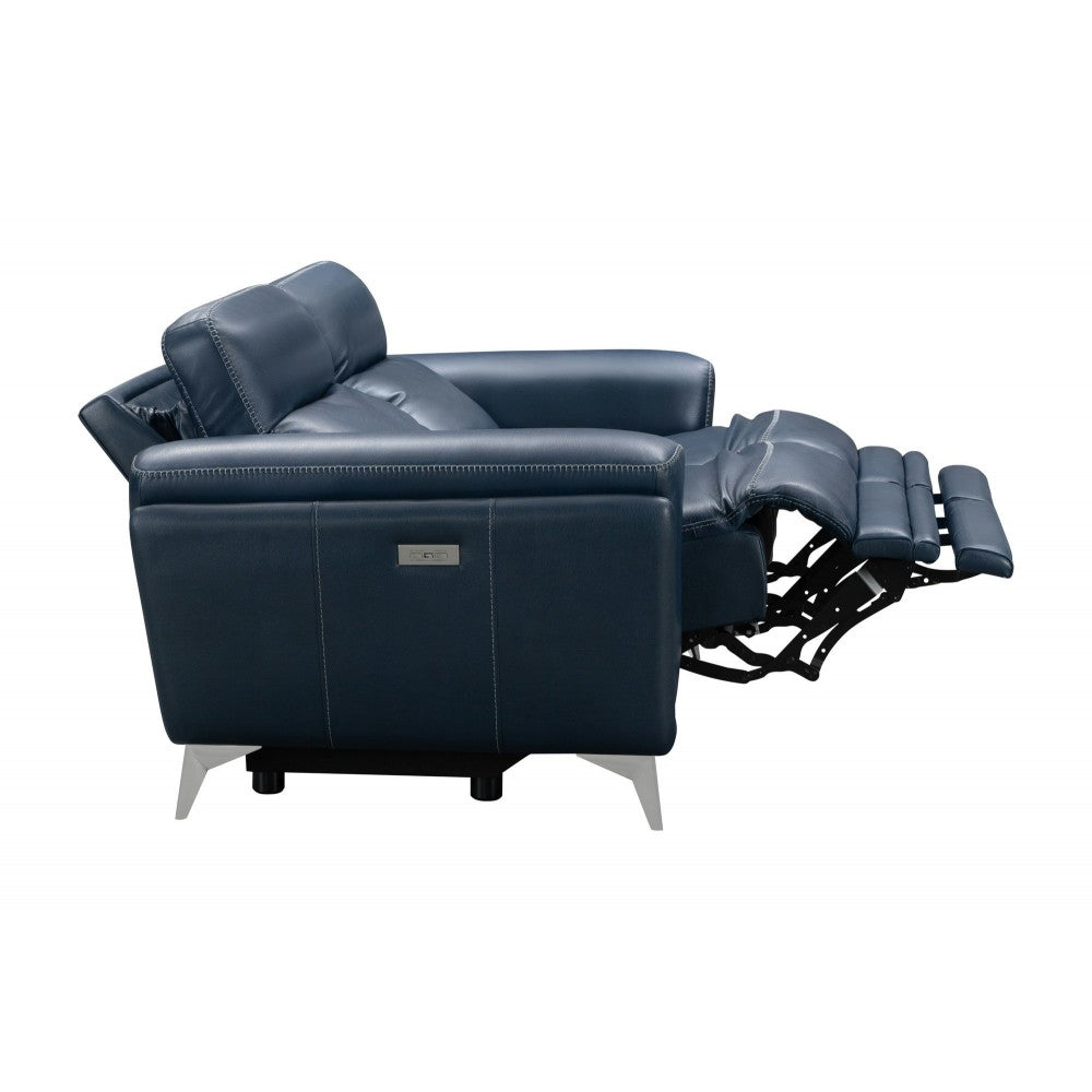29PH-3082 Cameron Power Reclining Loveseat, Marco Navy Blue