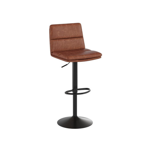 2PK Cognac Adjustable Stools