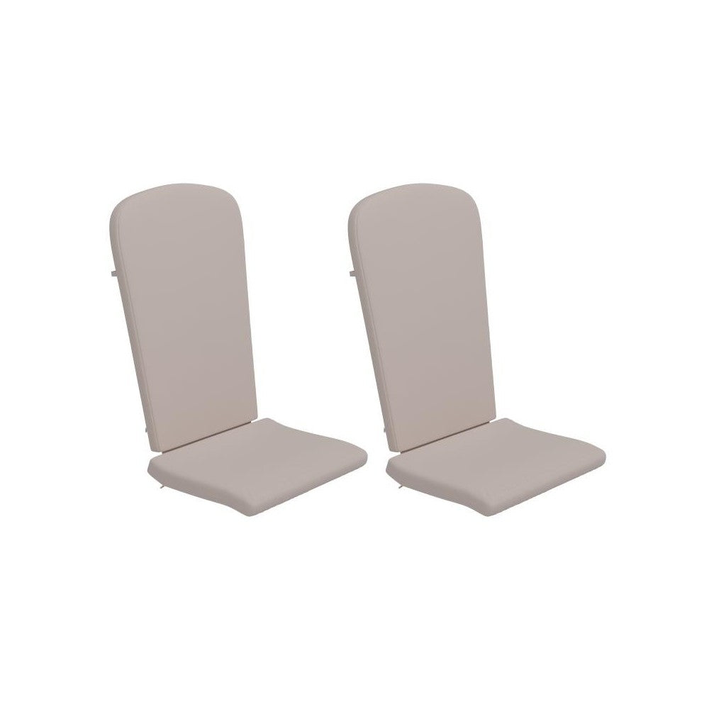 2PK Cream Chair Cushions