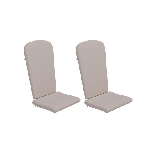 2PK Cream Chair Cushions