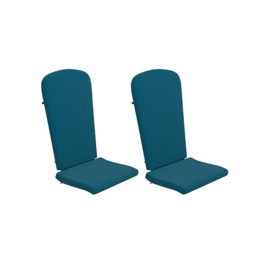 2PK Teal Chair Cushions