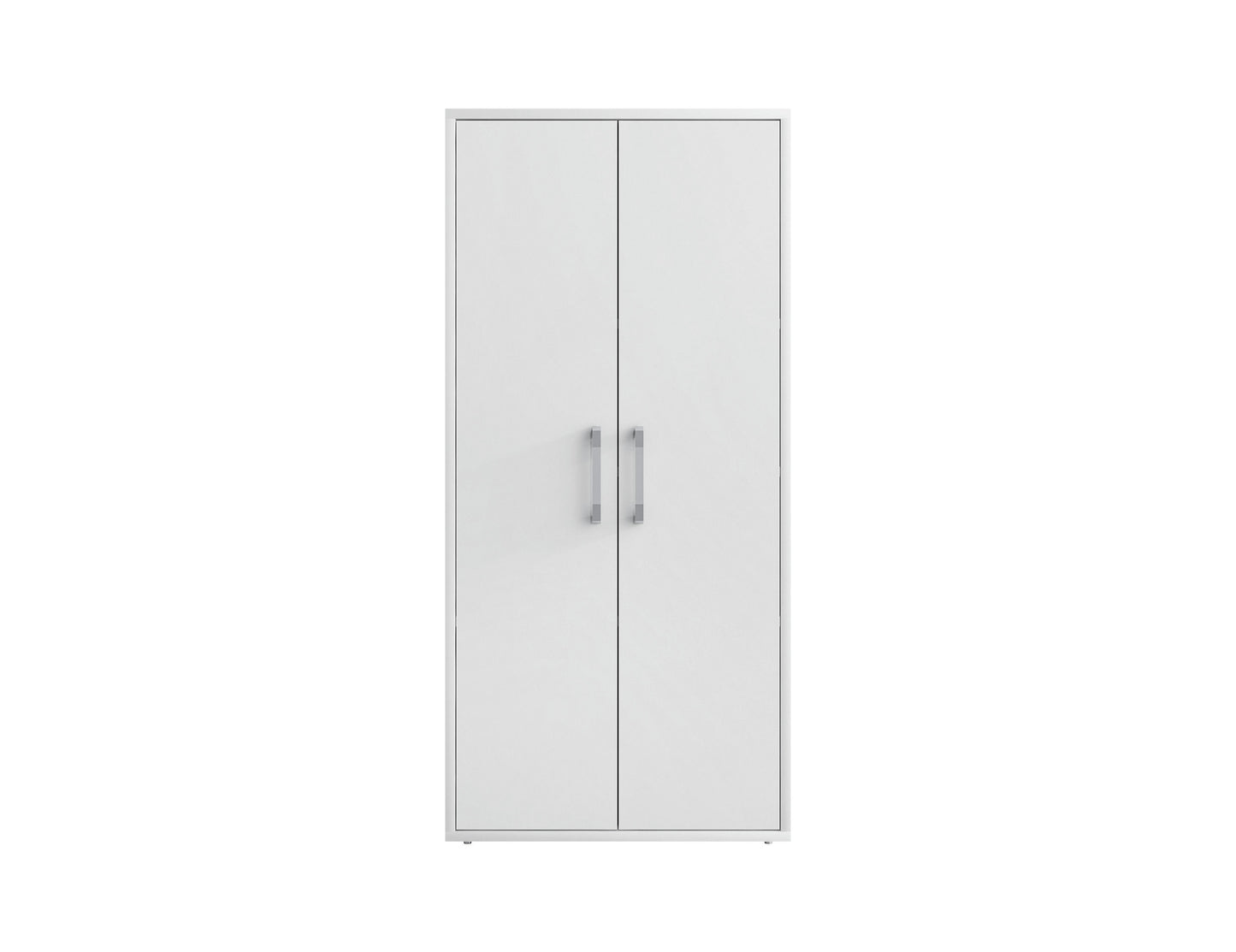 Eiffel 3-Piece Storage Garage Set in White