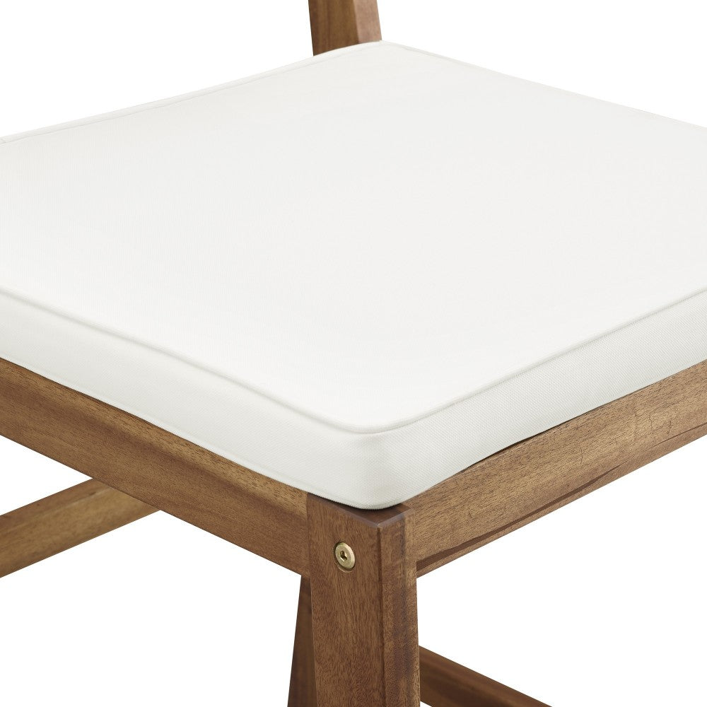 3-Piece Acacia Counter Height Dining Group - Brown