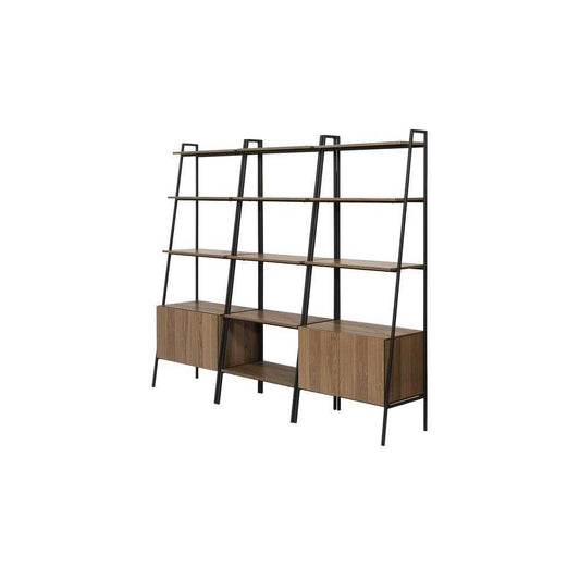 3-Piece Bookcase Set - Mocha