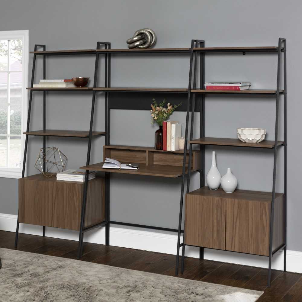 3-Piece Home Office Set - Mocha