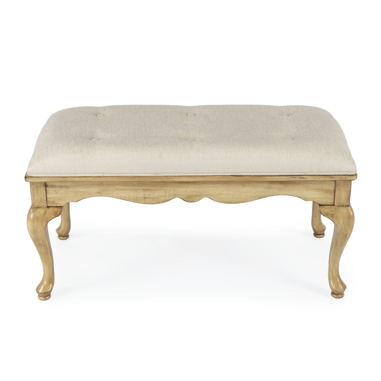 Butler Specialty Company, Grace Wooden 38"W Bench, Beige
