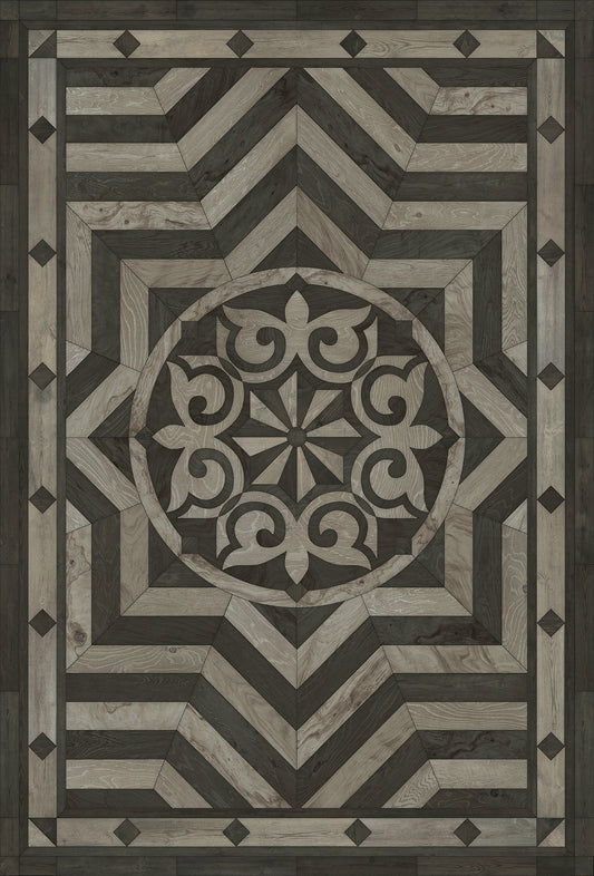 Artisanry - Caledonian - Expect a Masterpiece 38x56 Vintage Vinyl Floorcloth