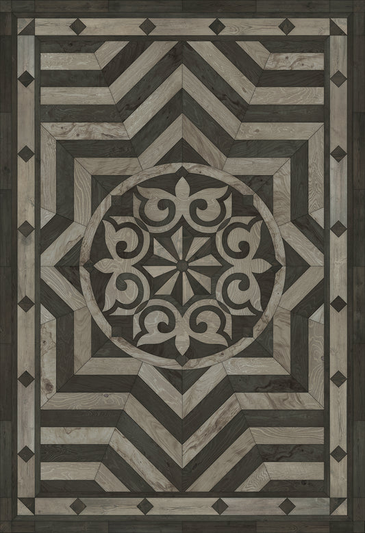 Artisanry - Caledonian - Expect a Masterpiece 52x76 Vintage Vinyl Floorcloth