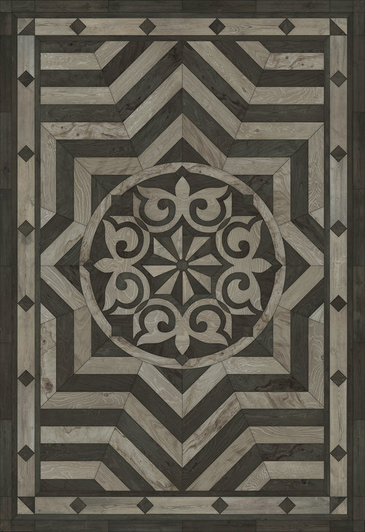 Artisanry - Caledonian - Expect a Masterpiece 70x102 Vintage Vinyl Floorcloth