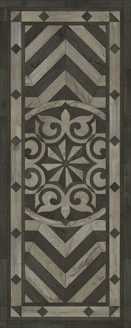 Artisanry - Caledonian - Expect a Masterpiece 36x90 Vintage Vinyl Floorcloth