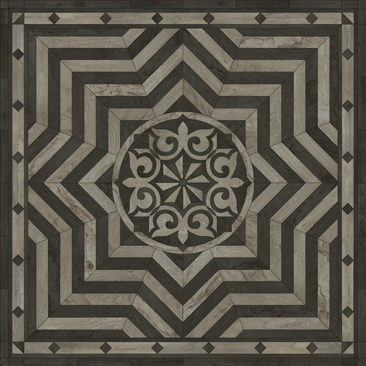 Artisanry - Caledonian - Expect a Masterpiece 60x60 Vintage Vinyl Floorcloth