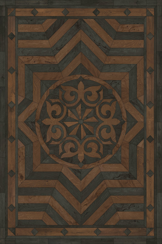 Artisanry - Caledonian - Foundation of Refinement 20x30 Vintage Vinyl Floorcloth