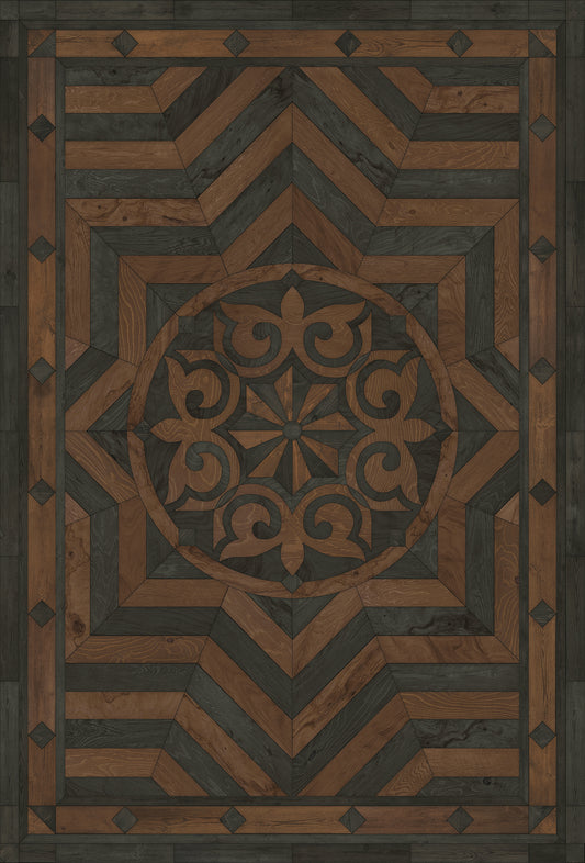 Artisanry - Caledonian - Foundation of Refinement 38x56 Vintage Vinyl Floorcloth
