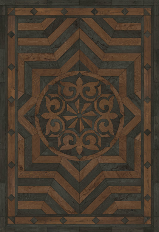 Artisanry - Caledonian - Foundation of Refinement 52x76 Vintage Vinyl Floorcloth