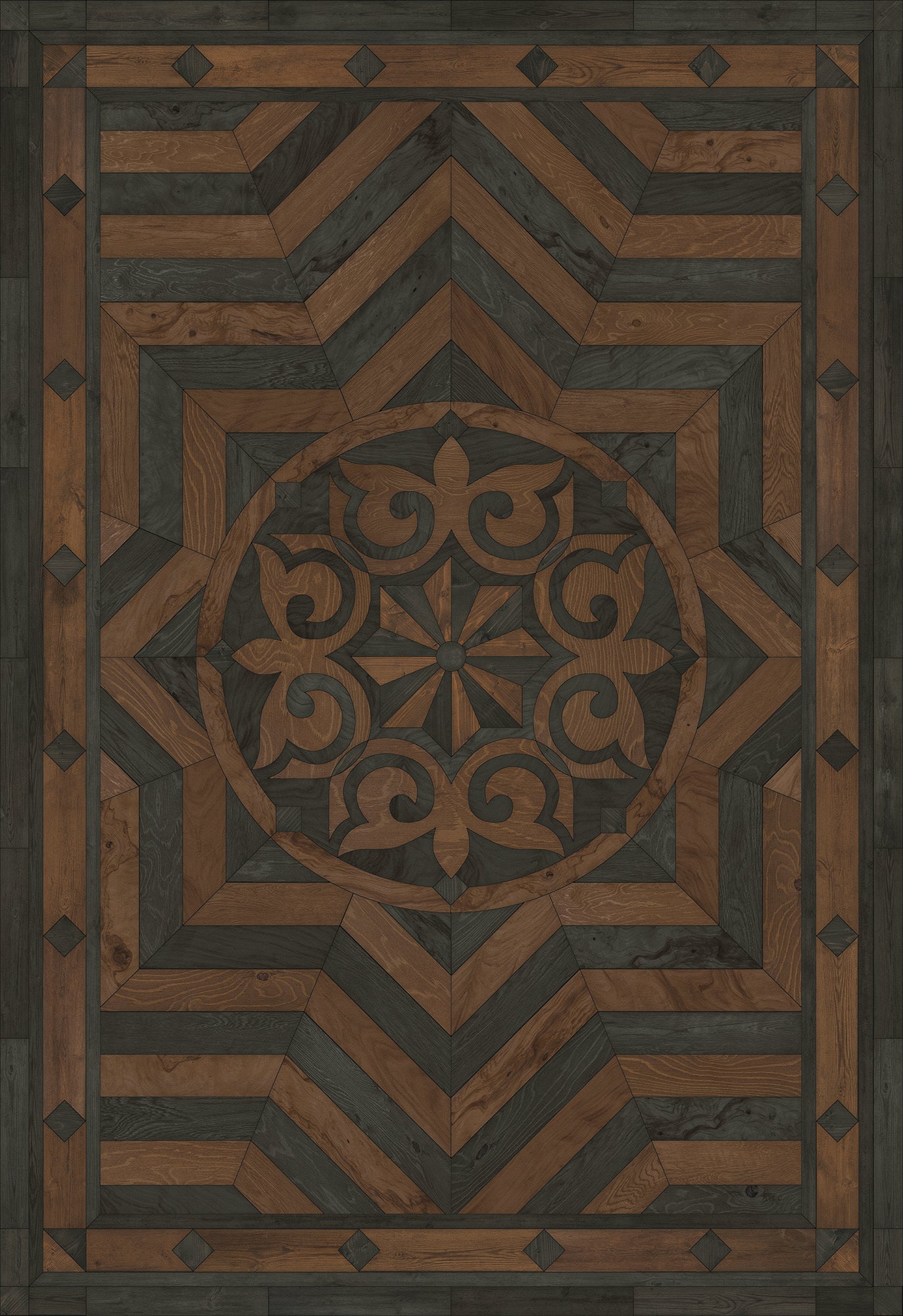 Artisanry - Caledonian - Foundation of Refinement 70x102 Vinyl Floorcloth
