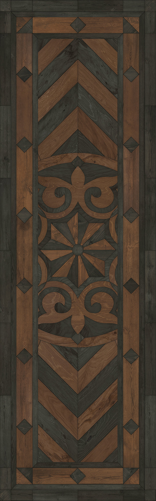 Artisanry - Caledonian - Foundation of Refinement 36x115 Vinyl Floorcloth