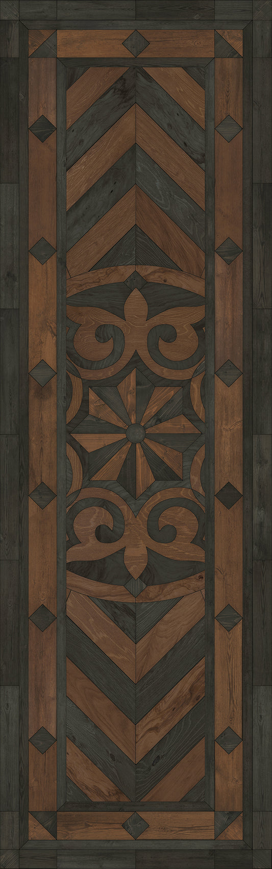 Artisanry - Caledonian - Foundation of Refinement 36x115 Vinyl Floorcloth