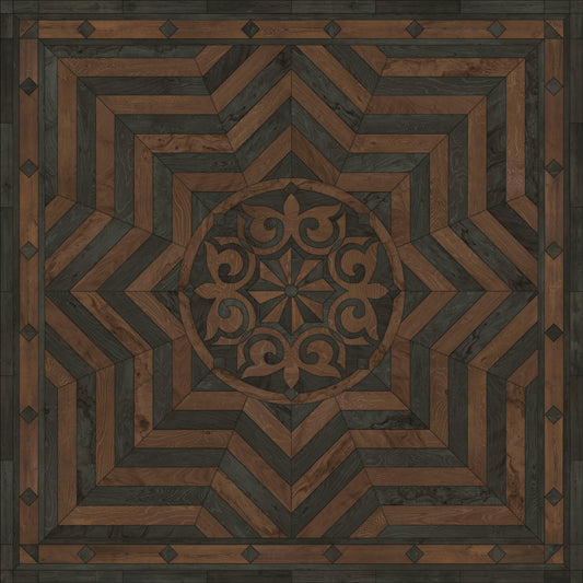 Artisanry - Caledonian - Foundation of Refinement 72x72 Vintage Vinyl Floorcloth