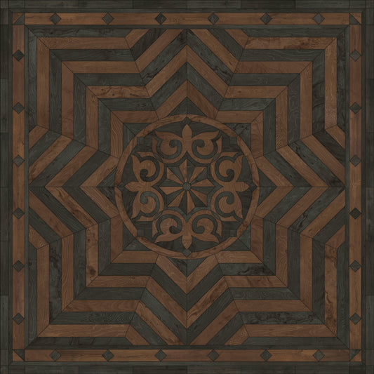 Artisanry - Caledonian - Foundation of Refinement 120x120 Vinyl Floorcloth