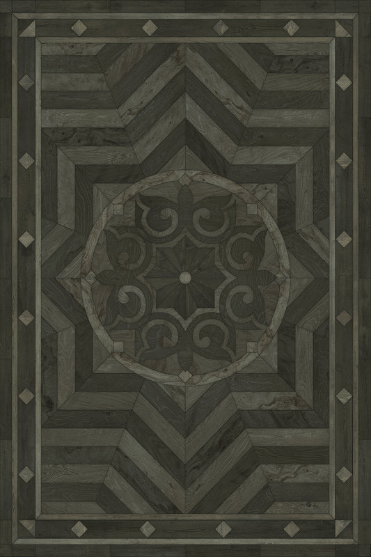 Artisanry - Caledonian - What is Good and Strong 20x30 Vintage Vinyl Floorcloth