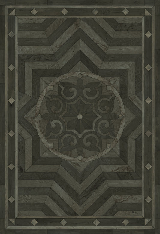 Artisanry - Caledonian - What is Good and Strong 120x175 Vinyl Floorcloth