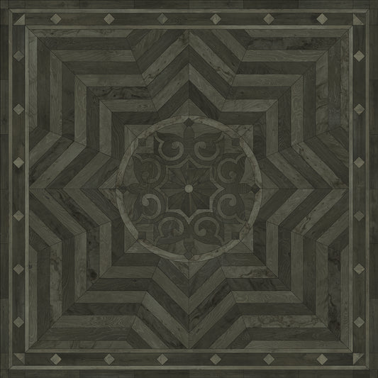 Artisanry - Caledonian - What is Good and Strong 60x60 Vintage Vinyl Floorcloth