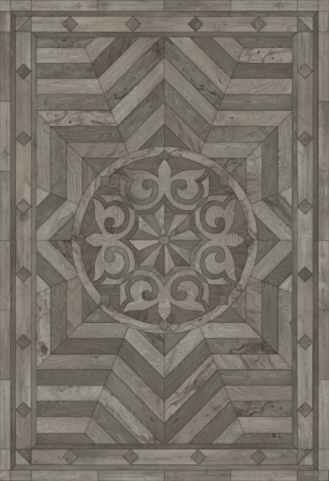 Artisanry - Caledonian - Written on the Arched Sky 52x76 Vinyl Floorcloth