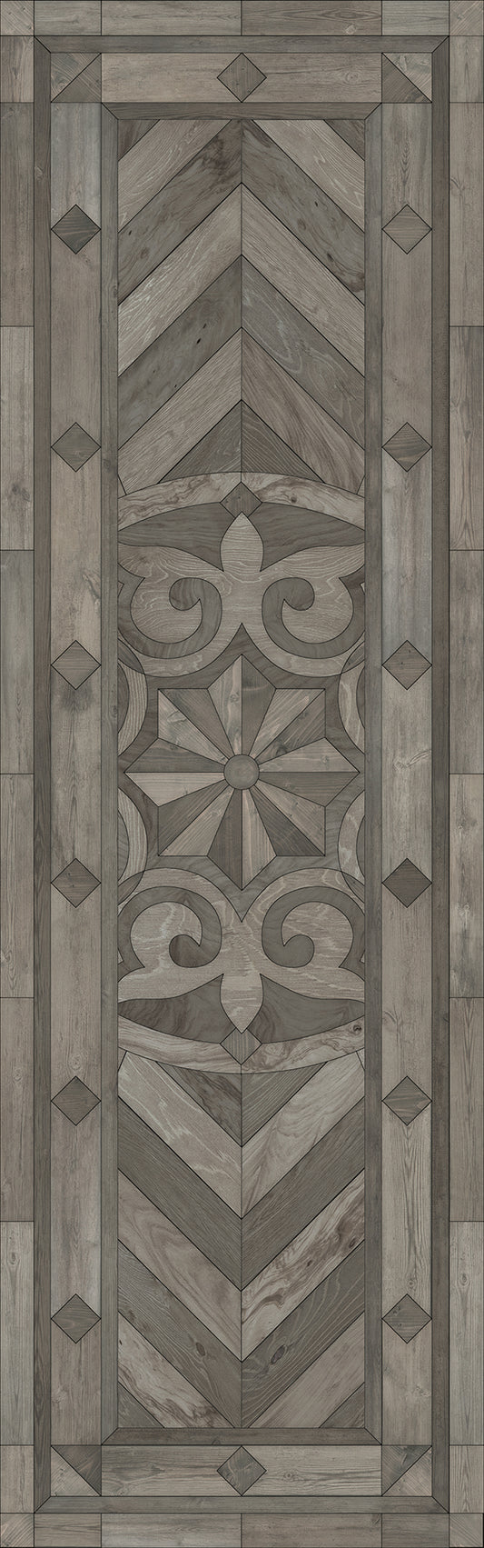 Artisanry - Caledonian - Written on the Arched Sky 36x115 Vinyl Floorcloth