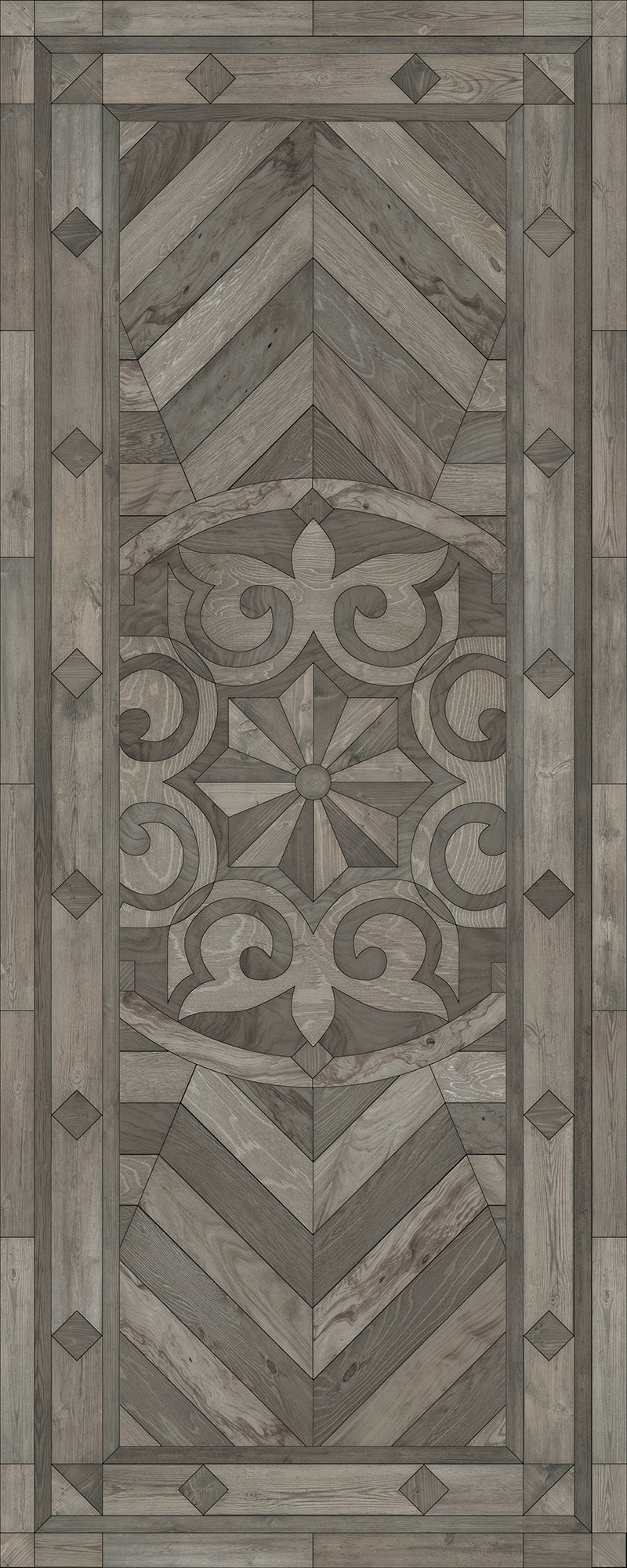 Artisanry - Caledonian - Written on the Arched Sky 36x90 Vinyl Floorcloth