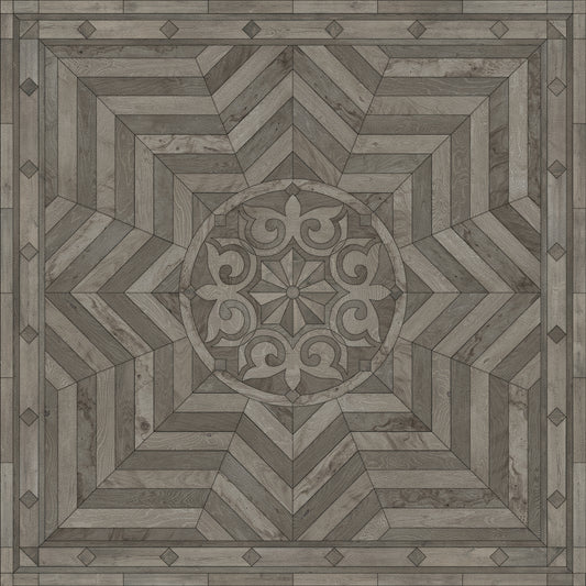 Artisanry - Caledonian - Written on the Arched Sky 36x36 Vinyl Floorcloth