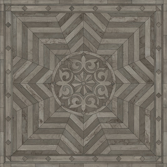 Artisanry - Caledonian - Written on the Arched Sky 120x120 Vinyl Floorcloth