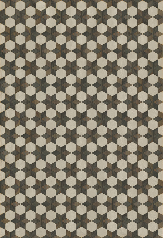Artisanry - Illuminated - Battlestar 96x140 Vintage Vinyl Floorcloth