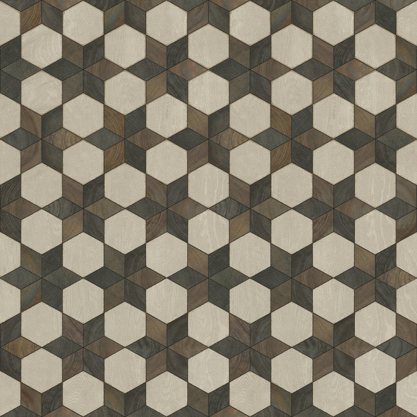 Artisanry - Illuminated - Battlestar 36x36 Vintage Vinyl Floorcloth