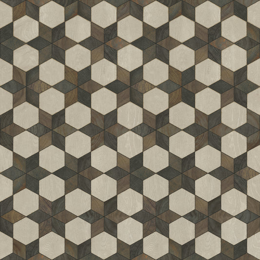 Artisanry - Illuminated - Battlestar 36x36 Vintage Vinyl Floorcloth